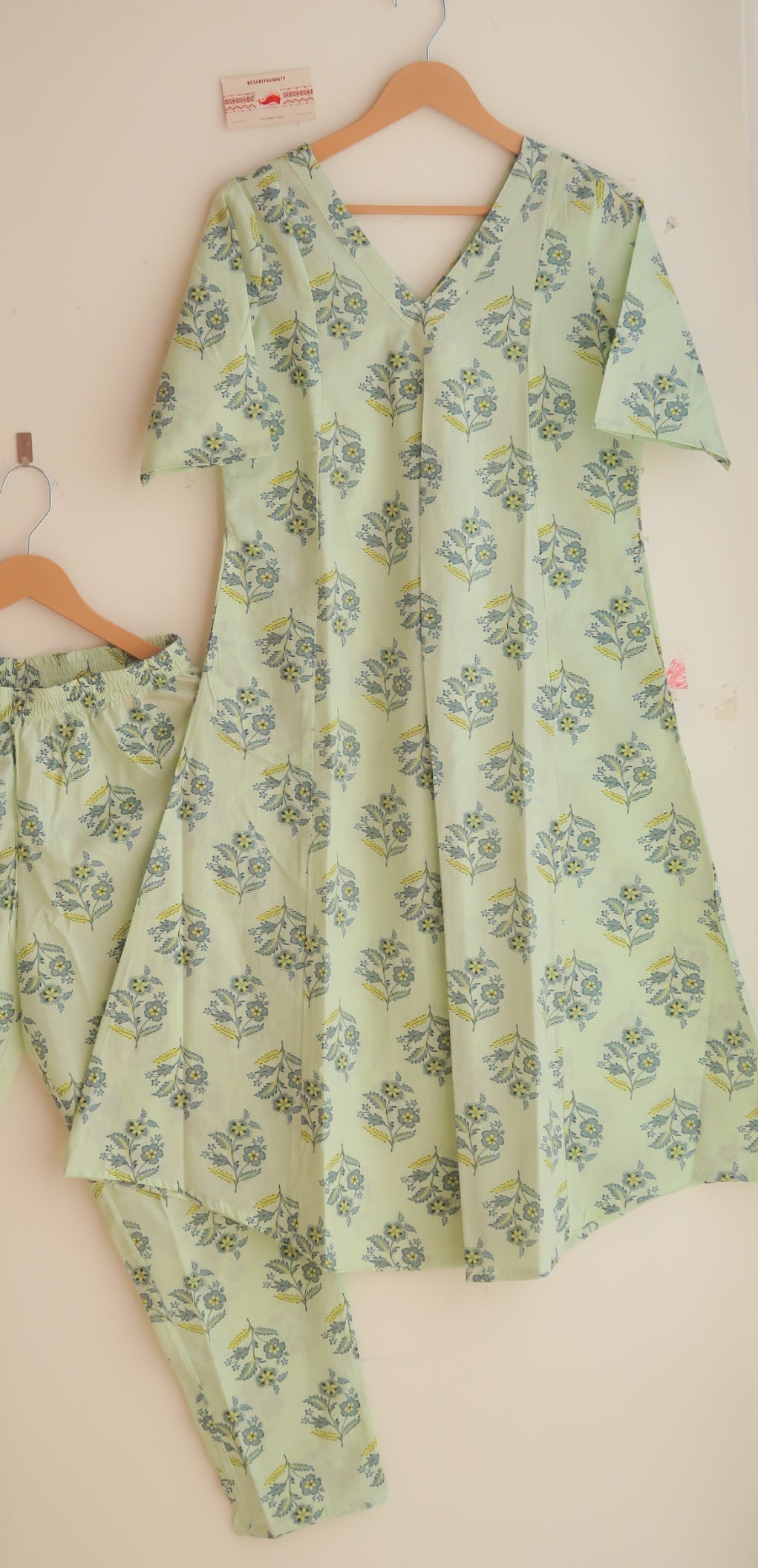 Aqua Moon Office/Regular Wear Suit Set - Blend of Fun - Image 2