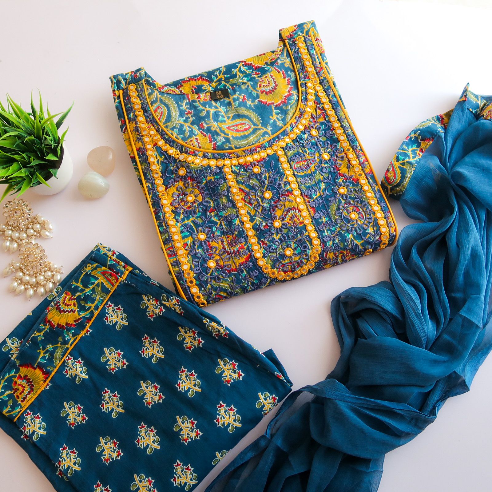 Fancy Morpankh Cotton Suit