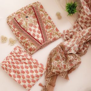 Nalini Soft Cotton Suit