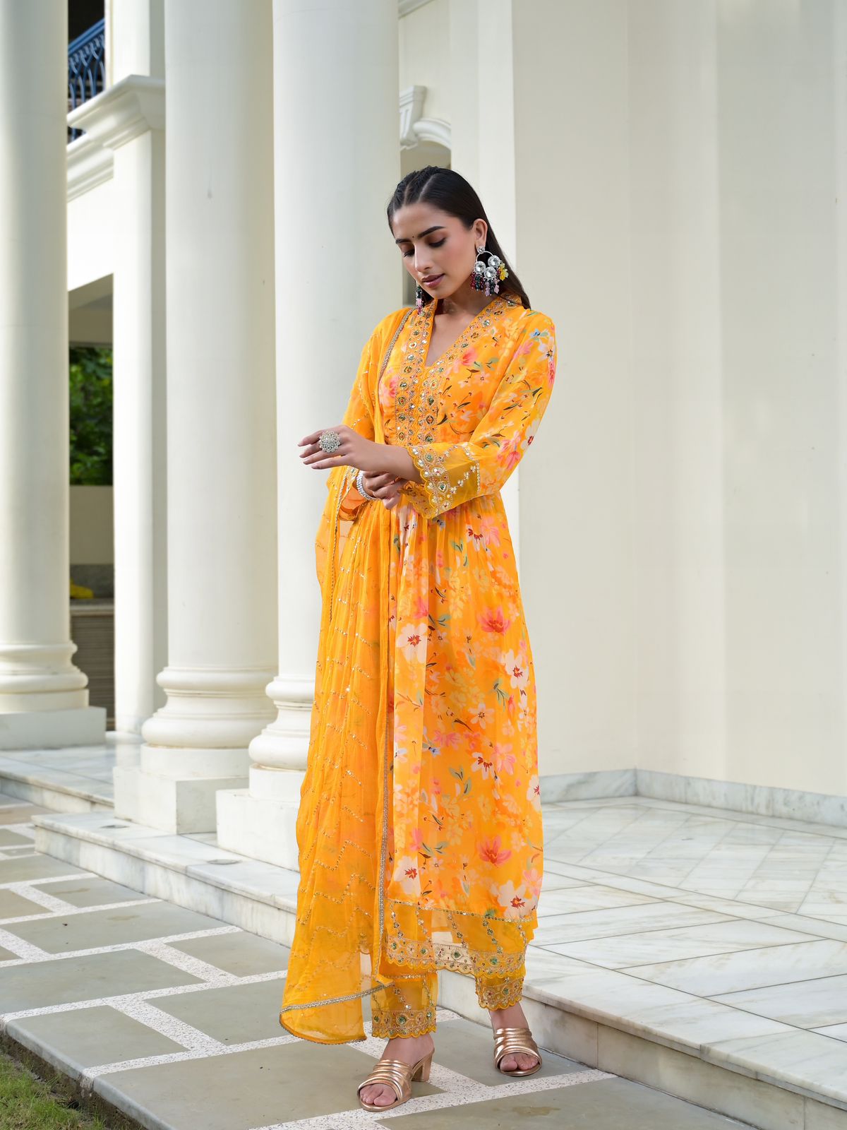 Pushpa Festive Wear Suit Set - EOFY SALE - Image 3