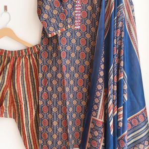 Alternative view of Royal Indigo Melody Suit Set