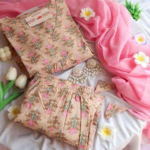 Chikoo Rose Suit Set