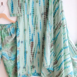 Alternative view of Aqua Splendor Tie-Dye Suit Set - EOFY SALE