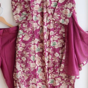 Alternative view of Purple Blossom Symphony Suit Set - EOFY SALE