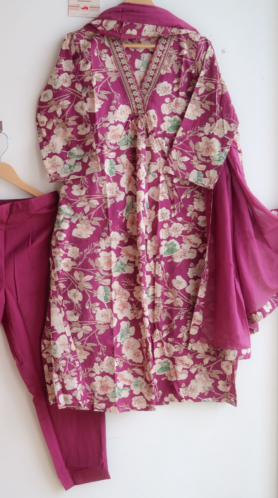 Purple Blossom Symphony Suit Set - EOFY SALE - Image 2