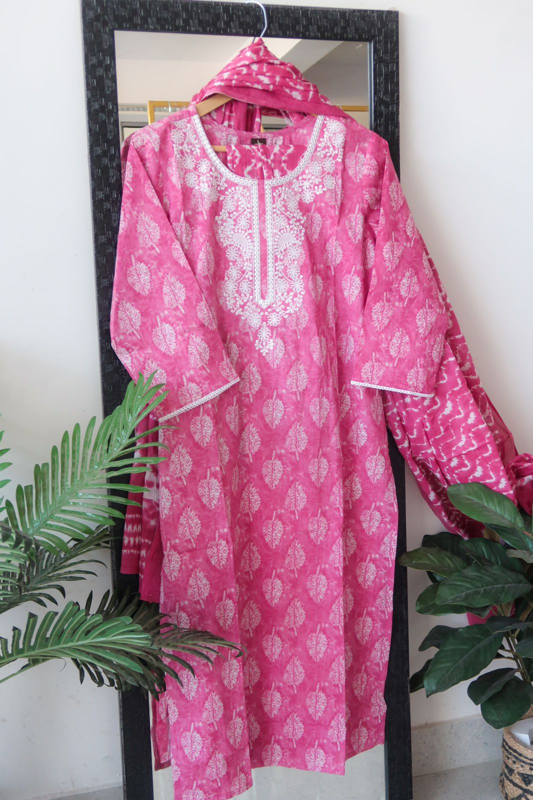 Raspberry Dreams Embroidered Tie Dye Suit Set - Launch 16 - Image 2