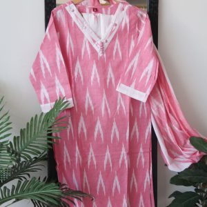 Alternative view of Crimson Sands Ikat Ensemble Suit Set - Launch 16