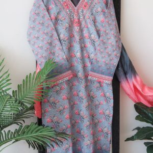 Alternative view of Pastel Prism Embroidered Suit Set - Launch 16