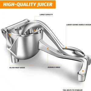Alternative view of Aluminium Manual Fruit Juicer Orange Juicer