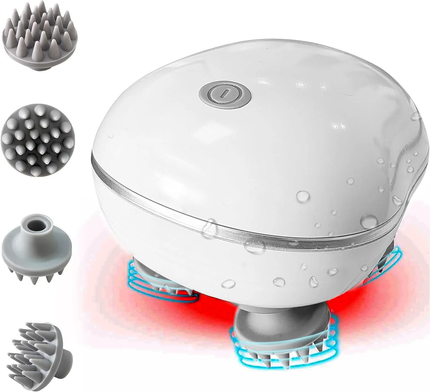 Electric Head,Scalp Massager | Advance Red Light Therapy for Boost Hair Growth