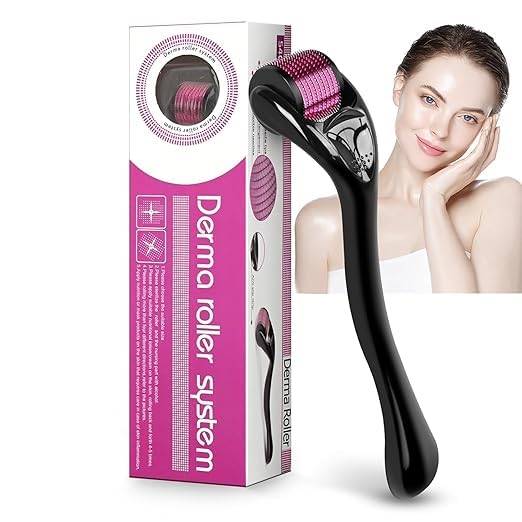 Derma Roller For Hair Growth 0.5 mm with 540 Stainless Steel Needles - Image 4