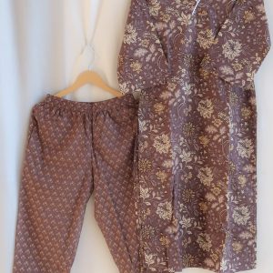 Alternative view of Cocoa Charm Floral Suit Set - EOFY SALE