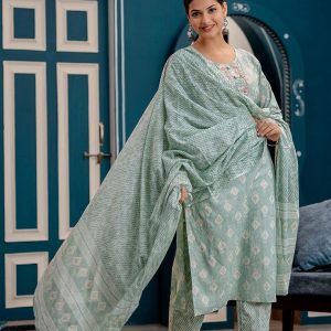 Alternative view of Mint Blossom 3-piece Suit Set - EOFY SALE