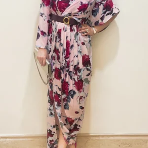 Alternative view of Pink Floral Drape